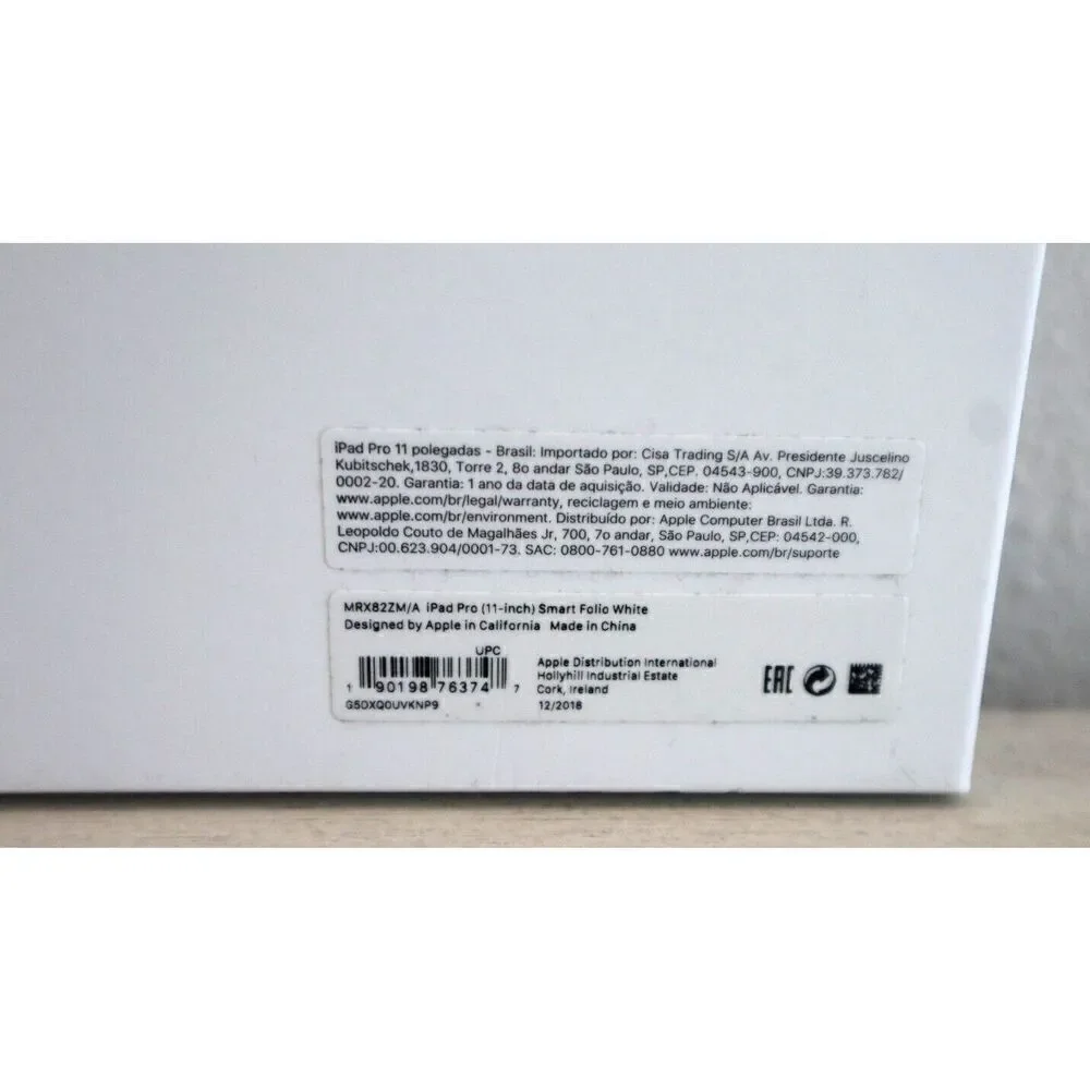 Apple MRX82ZM/A - Smart Folio White 11